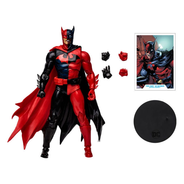 DC Two-Face as Batman (Batman: Reborn)