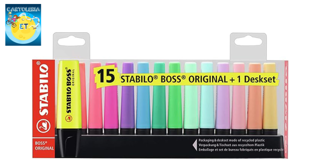 Pack Evidenziatori Stabilo Boss