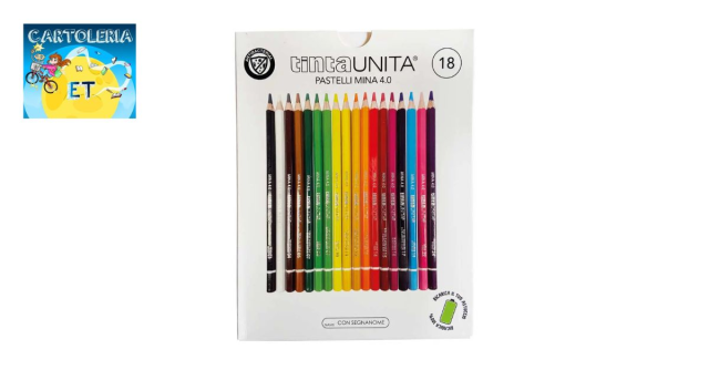 Pack Matite Tinta Unita 18 pz