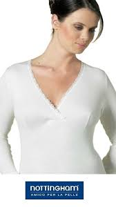 NOTTINGHAM maglia lana /cotone incrocio 
