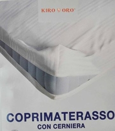 COPRIMATERASSO CON CERNIERA SINGOLO