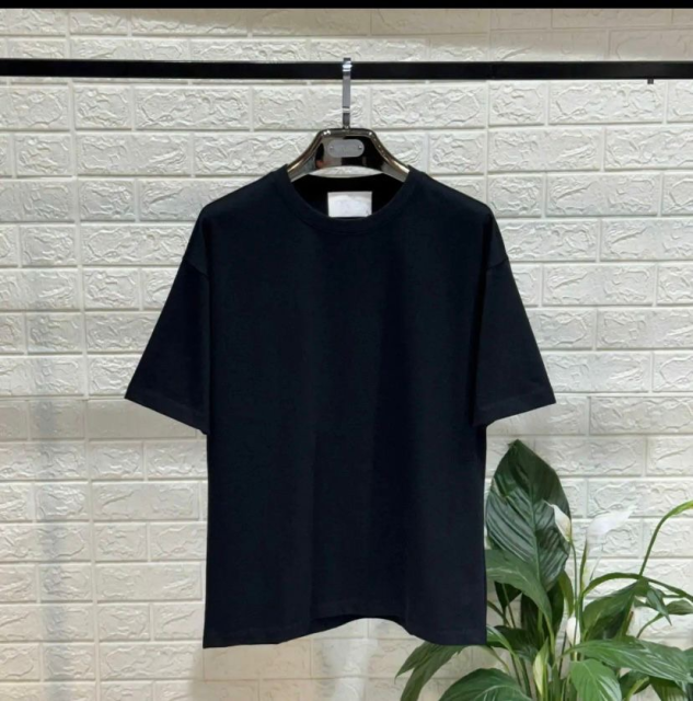 T-SHIRT OVER COLLO BASSO