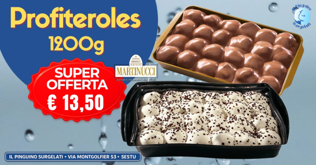 Promo Profiteroles da 1200g
