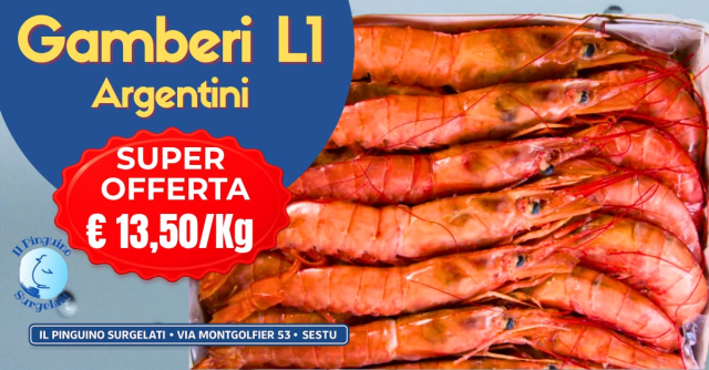 Promo Gamberi L1 Argentini