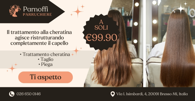 Liscio perfetto | Trattamento alla cheratina, scarica ora il...