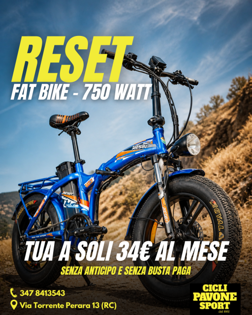 La tua Fat Bike, senza pensieri