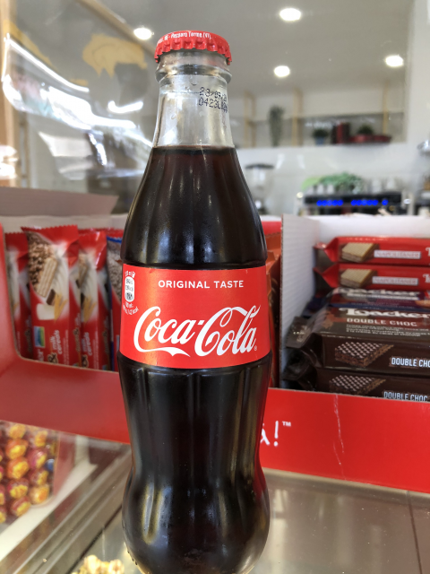 coca vetro