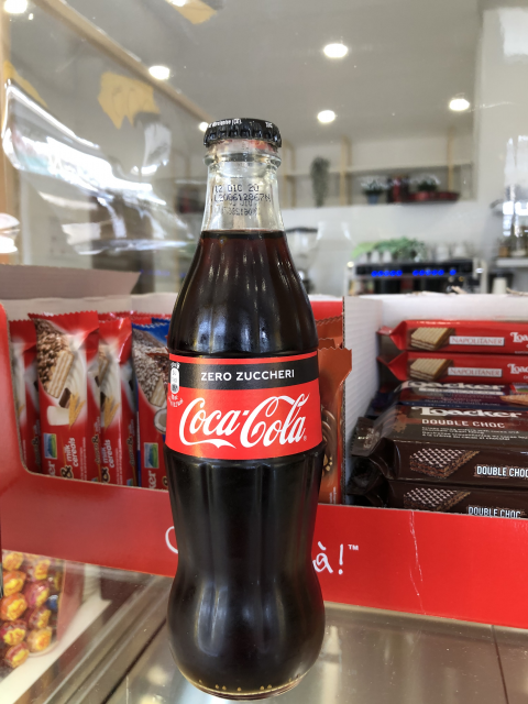 Coca Zero vetro